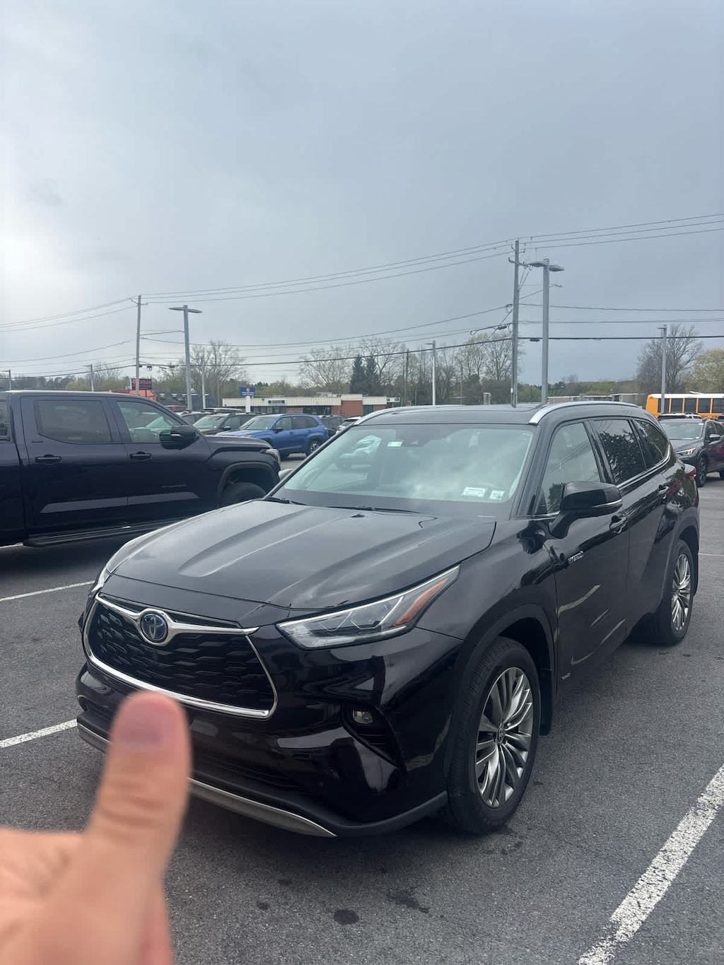 Used 2021 Toyota Highlander Hybrid Platinum AWD (Natl)