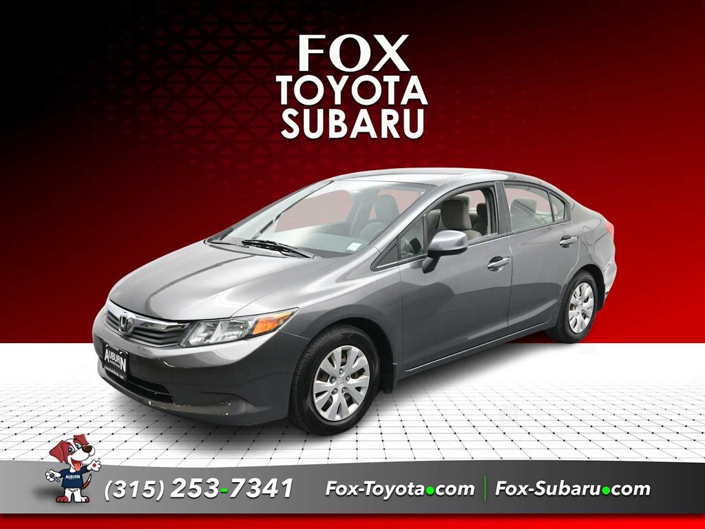 Used 2012 Honda Civic LX Auto PZEV