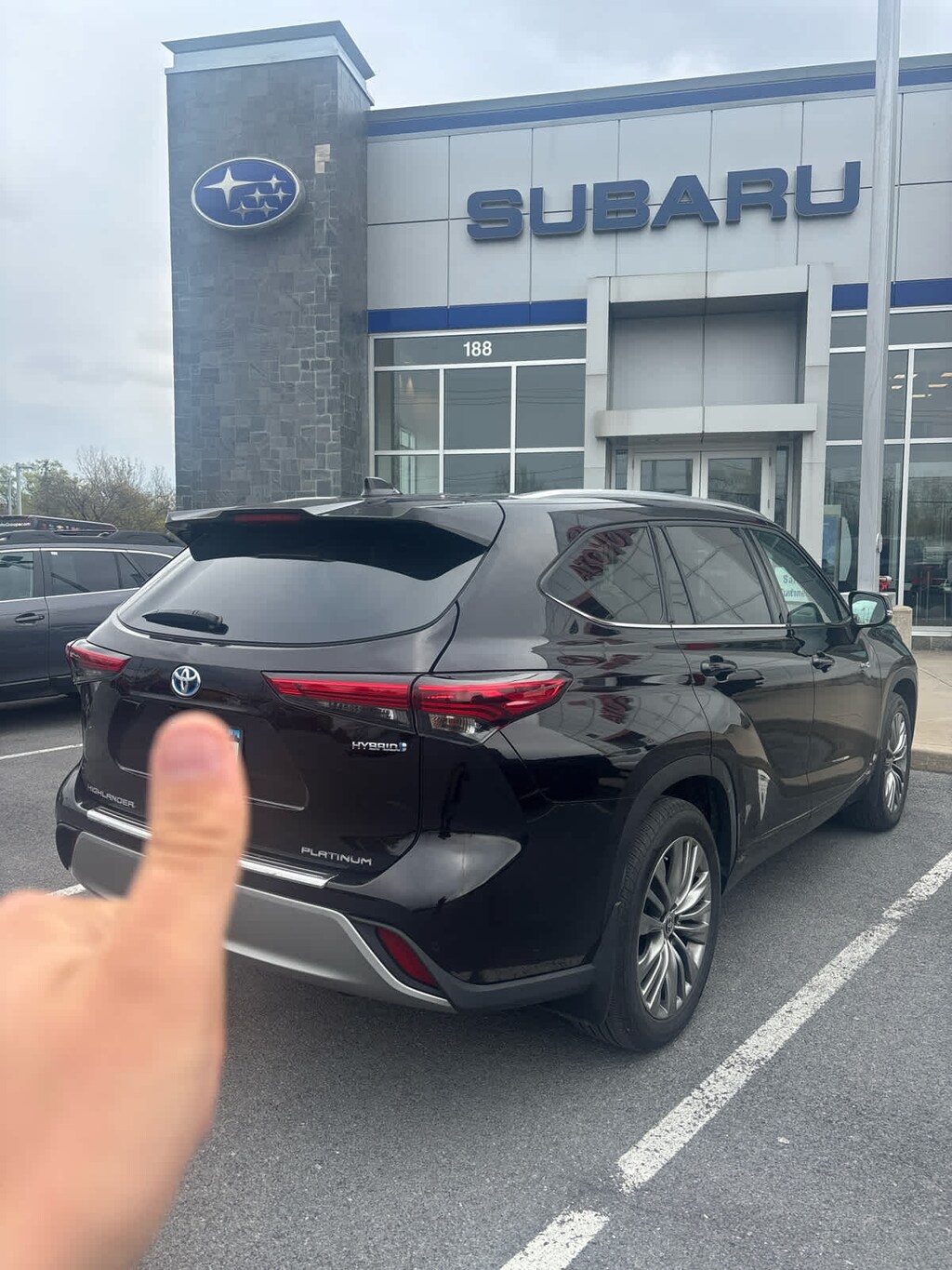Used 2021 Toyota Highlander Hybrid Platinum AWD (Natl)