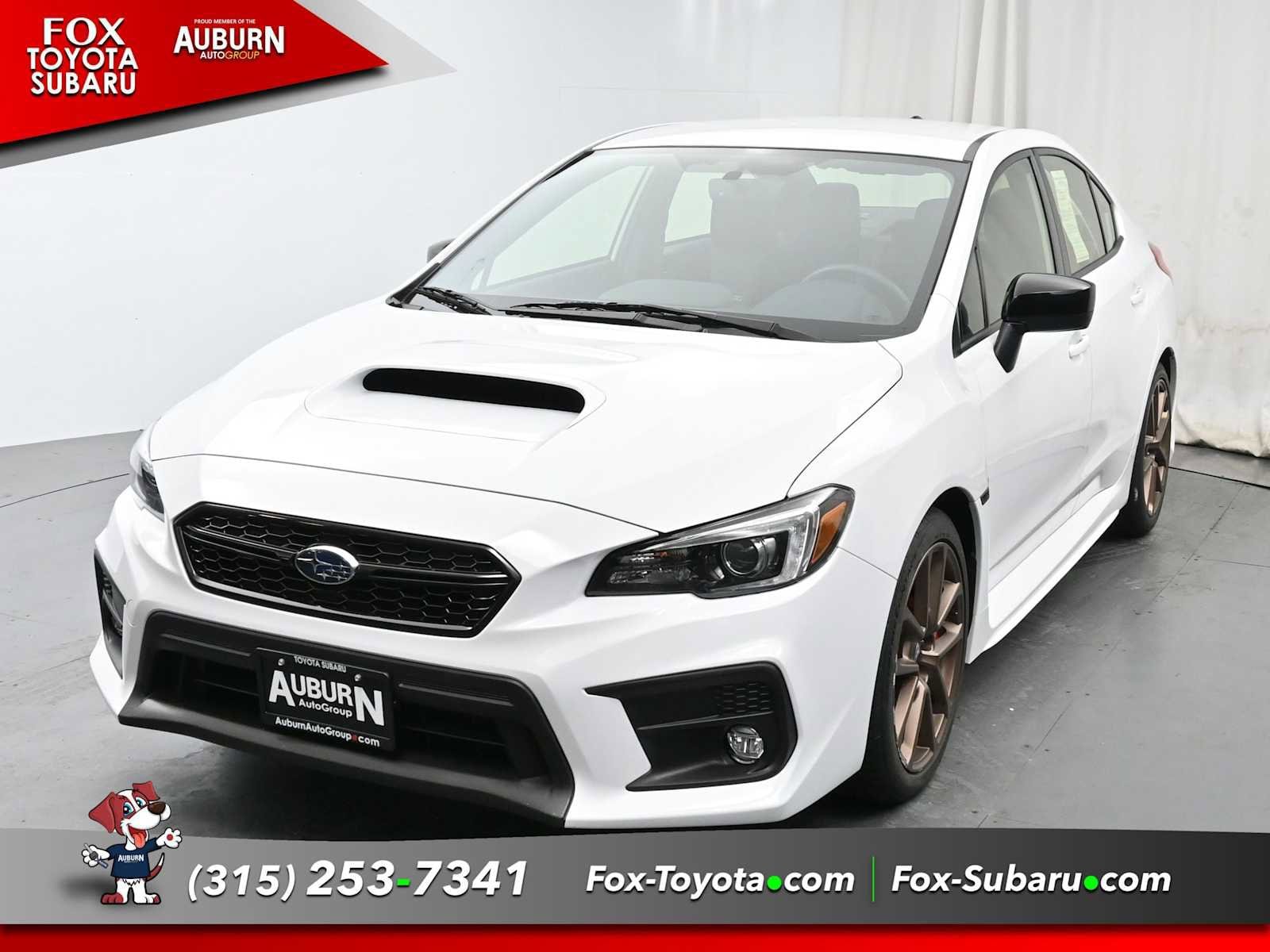 Used 2020 Subaru WRX Premium with VIN JF1VA1B60L9811359 for sale in Auburn, NY