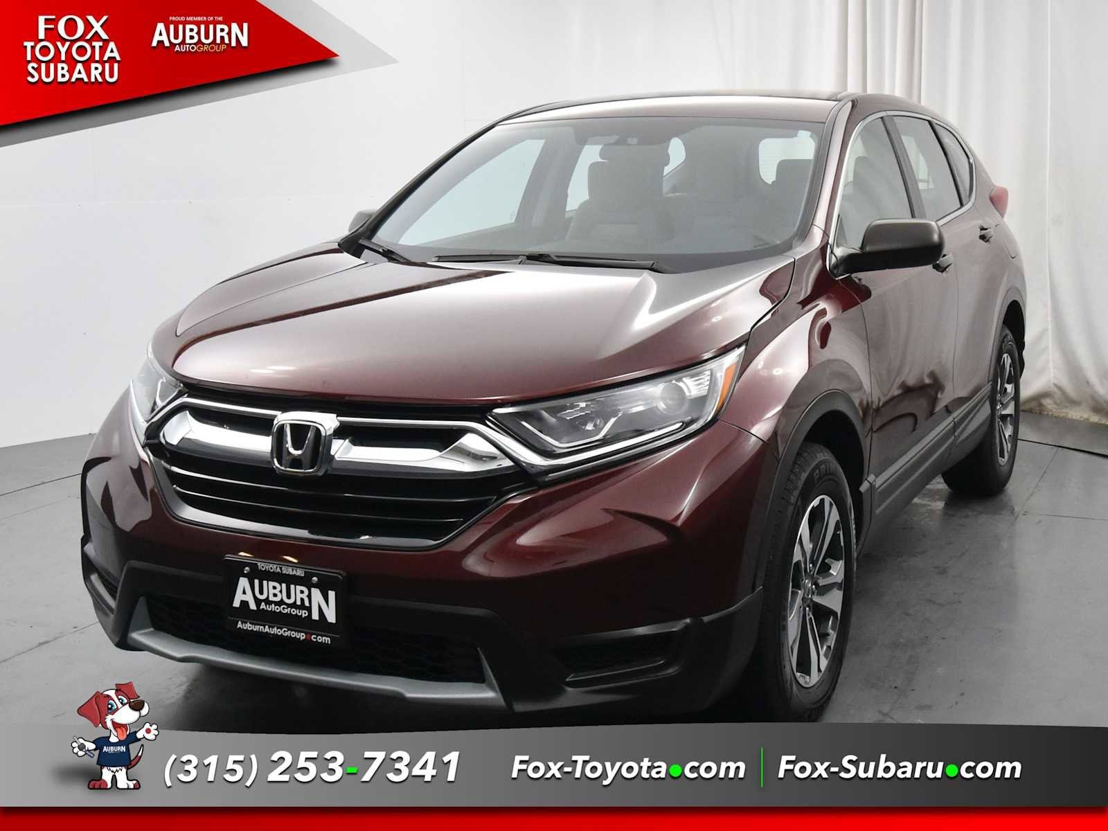 Used 2019 Honda CR-V LX with VIN 2HKRW6H39KH233663 for sale in Auburn, NY