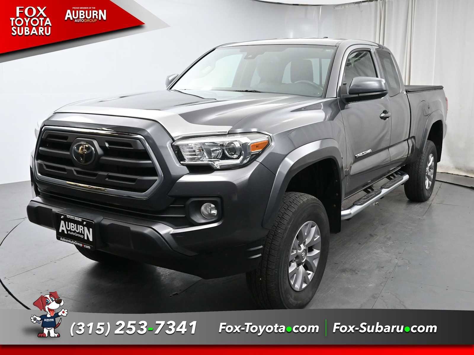 Used 2018 Toyota Tacoma SR5 with VIN 5TFSZ5AN5JX150927 for sale in Auburn, NY