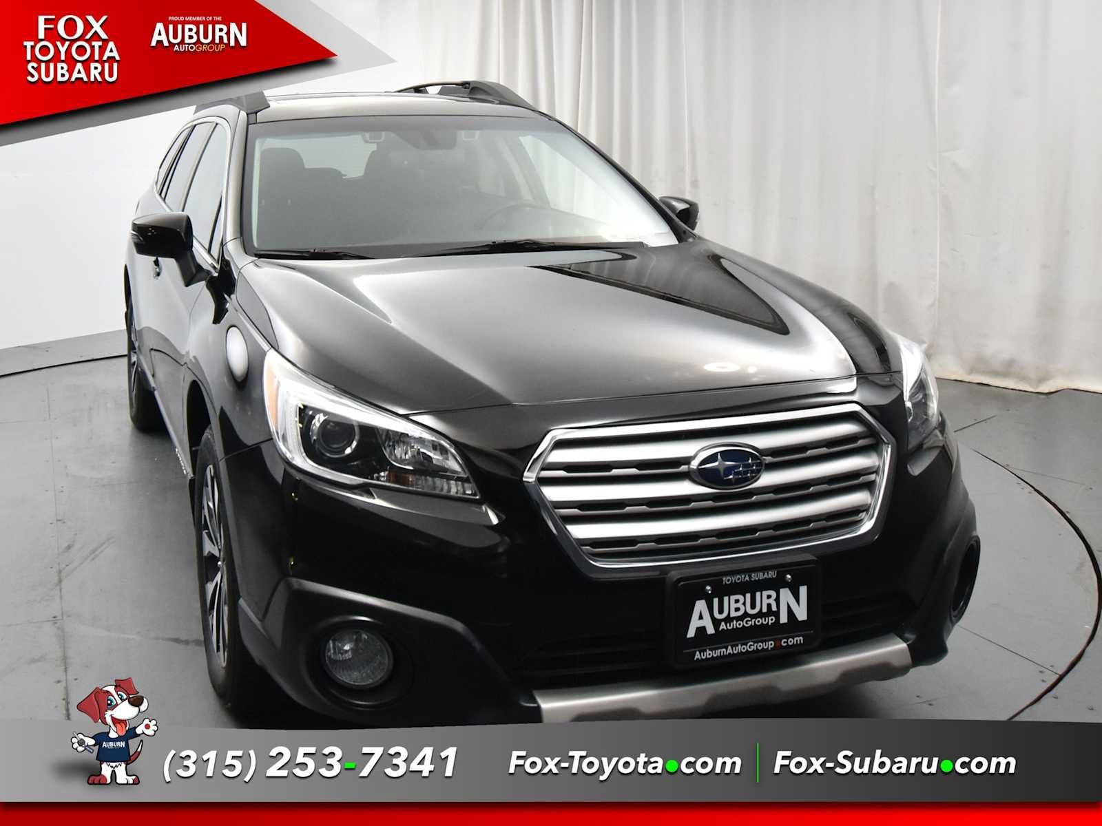 Used 2017 Subaru Outback Limited with VIN 4S4BSANC8H3345858 for sale in Auburn, NY