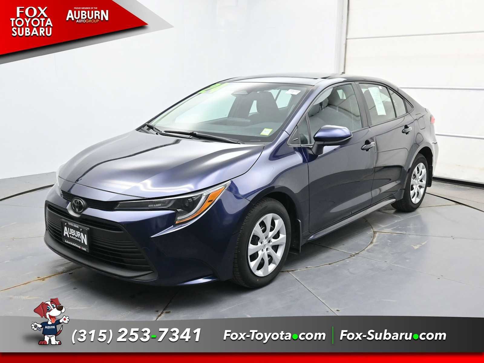 Used 2024 Toyota Corolla LE with VIN 5YFB4MDE7RP166108 for sale in Auburn, NY