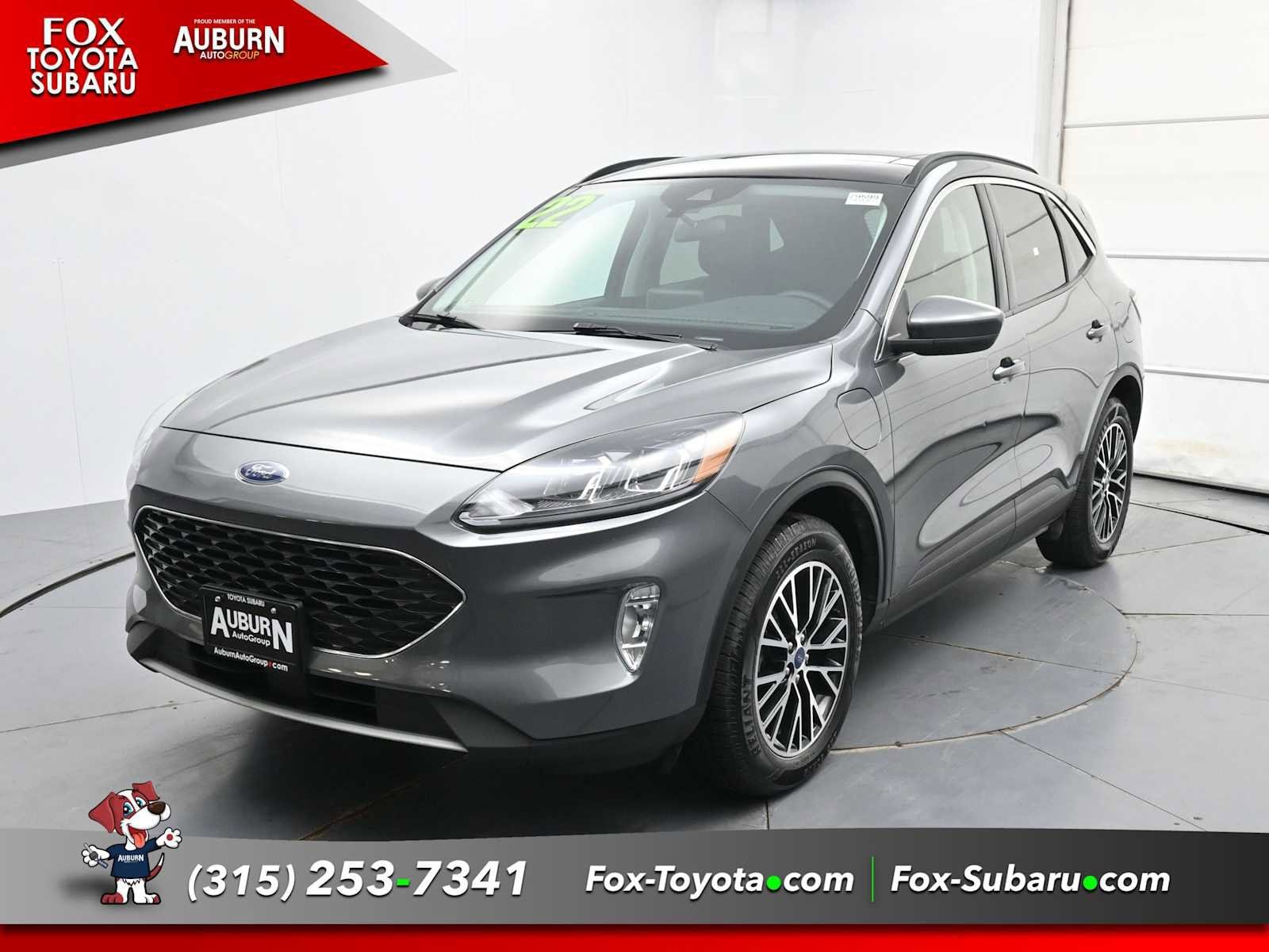 Used 2022 Ford Escape SEL with VIN 1FMCU0KZ8NUA33207 for sale in Auburn, NY