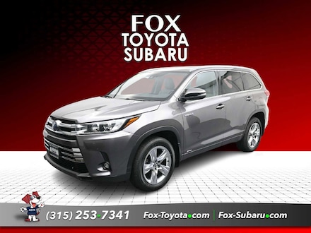 2019 Toyota Highlander Hybrid Limited V6 SUV