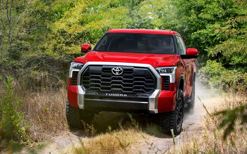 New Toyota Tundra Off-Roading