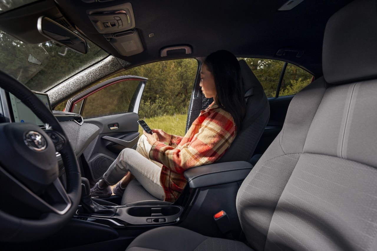 Interior of a Used Toyota