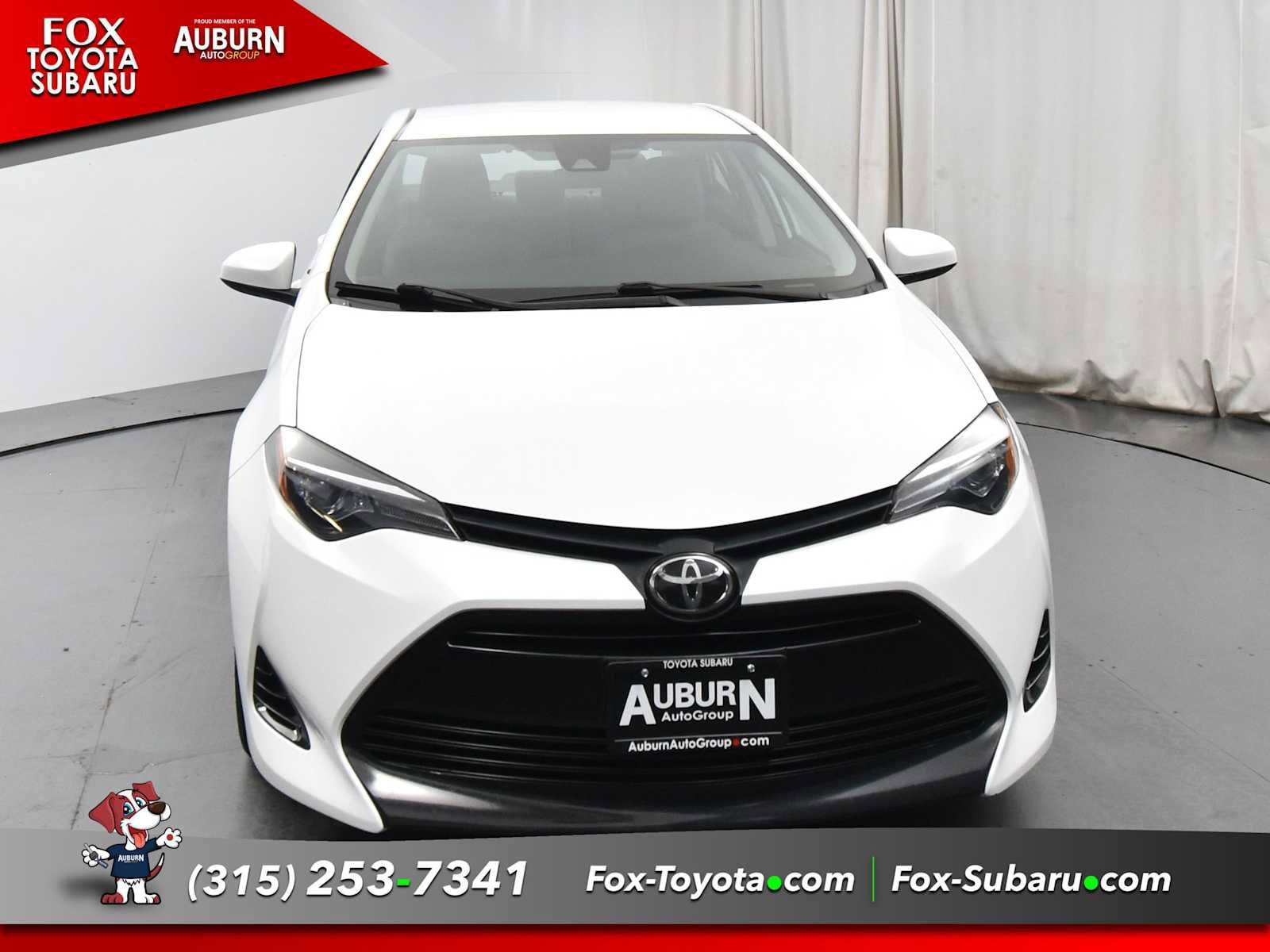 Used 2019 Toyota Corolla LE with VIN 2T1BURHE6KC126096 for sale in Auburn, NY