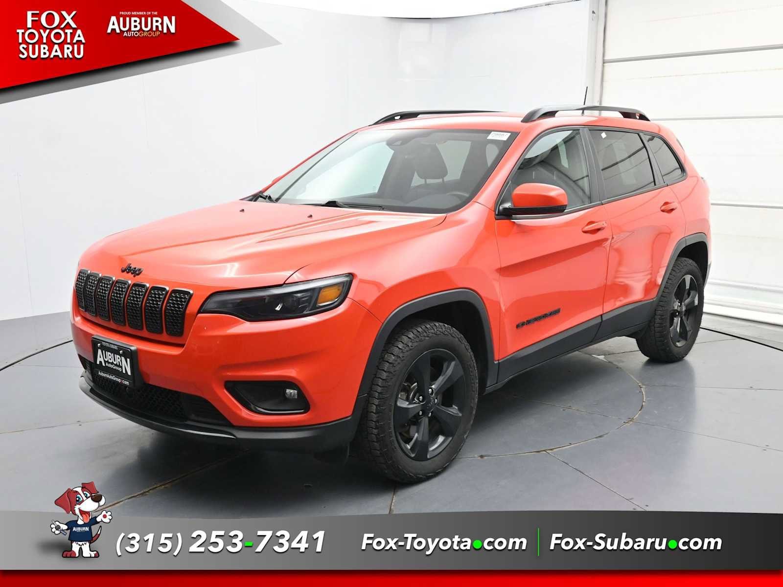 Used 2021 Jeep Cherokee Altitude with VIN 1C4PJMLB8MD202616 for sale in Auburn, NY