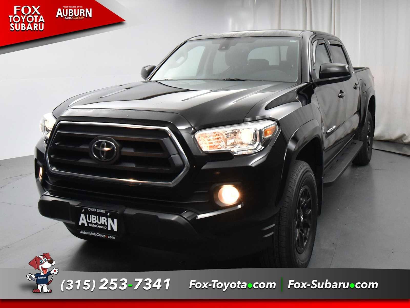 Used 2021 Toyota Tacoma SR5 with VIN 3TYCZ5AN5MT049843 for sale in Auburn, NY