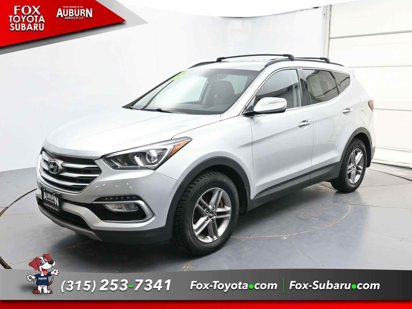 Used 2018 Hyundai Santa Fe Sport with VIN 5XYZUDLB6JG567163 for sale in Auburn, NY