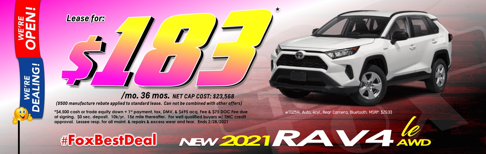 Toyota Dealership Fox Toyota Auburn NY