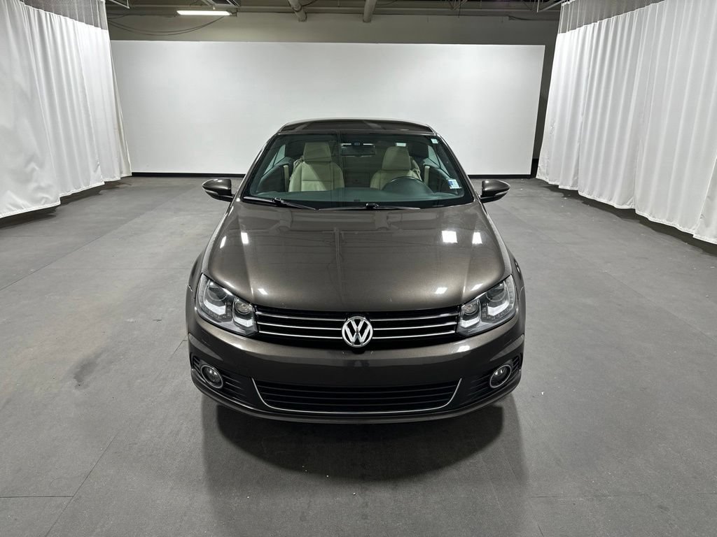 Used 2015 Volkswagen Eos Executive Edition with VIN WVWFW8AH5FV003693 for sale in Cadillac, MI