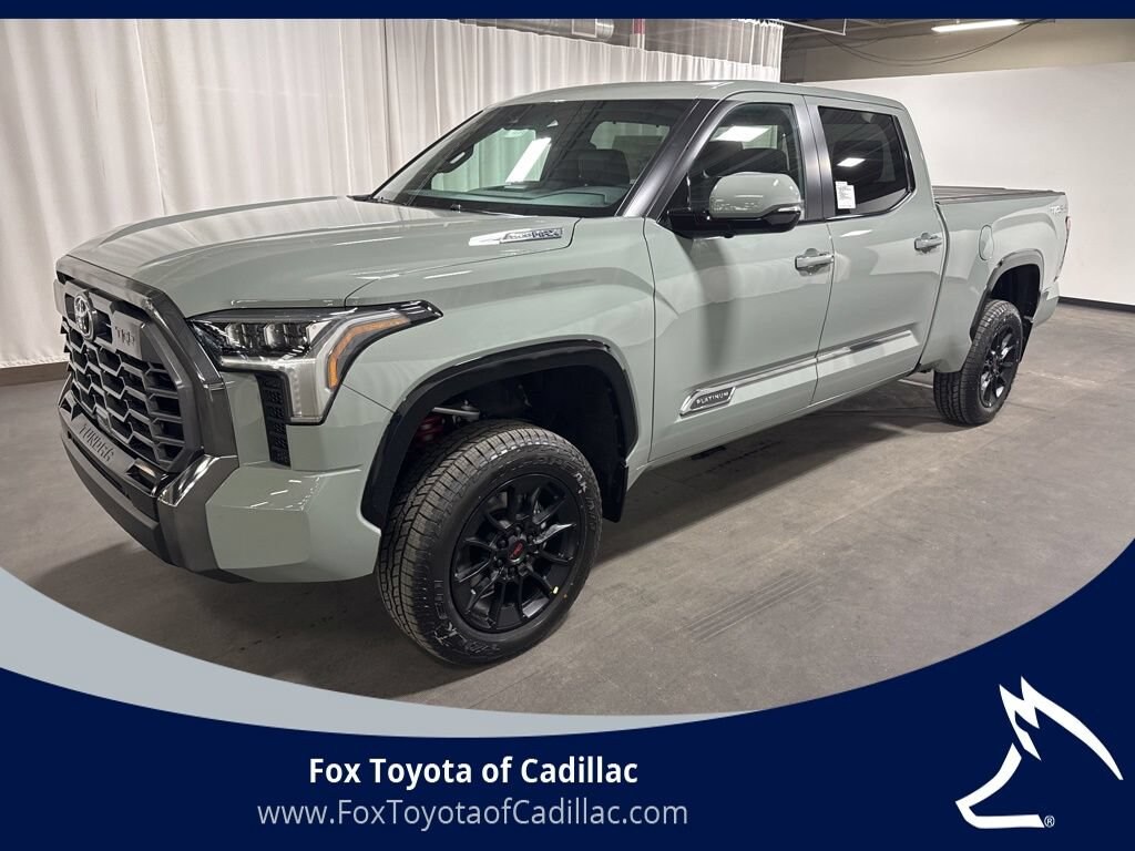 New 2026 Toyota Tundra i-FORCE MAX Platinum PLATINUM CREWMAX 6.5