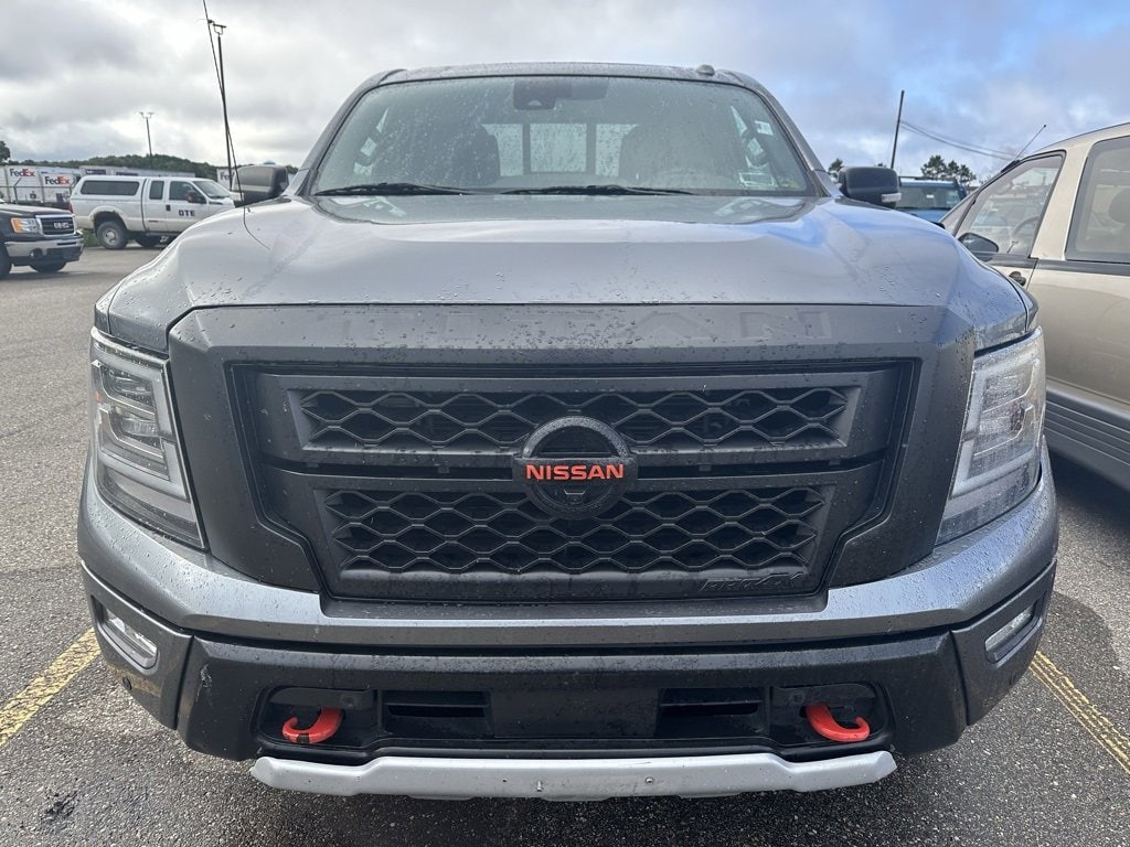 Used 2021 Nissan Titan PRO-4X with VIN 1N6AA1ED4MN530853 for sale in Cadillac, MI