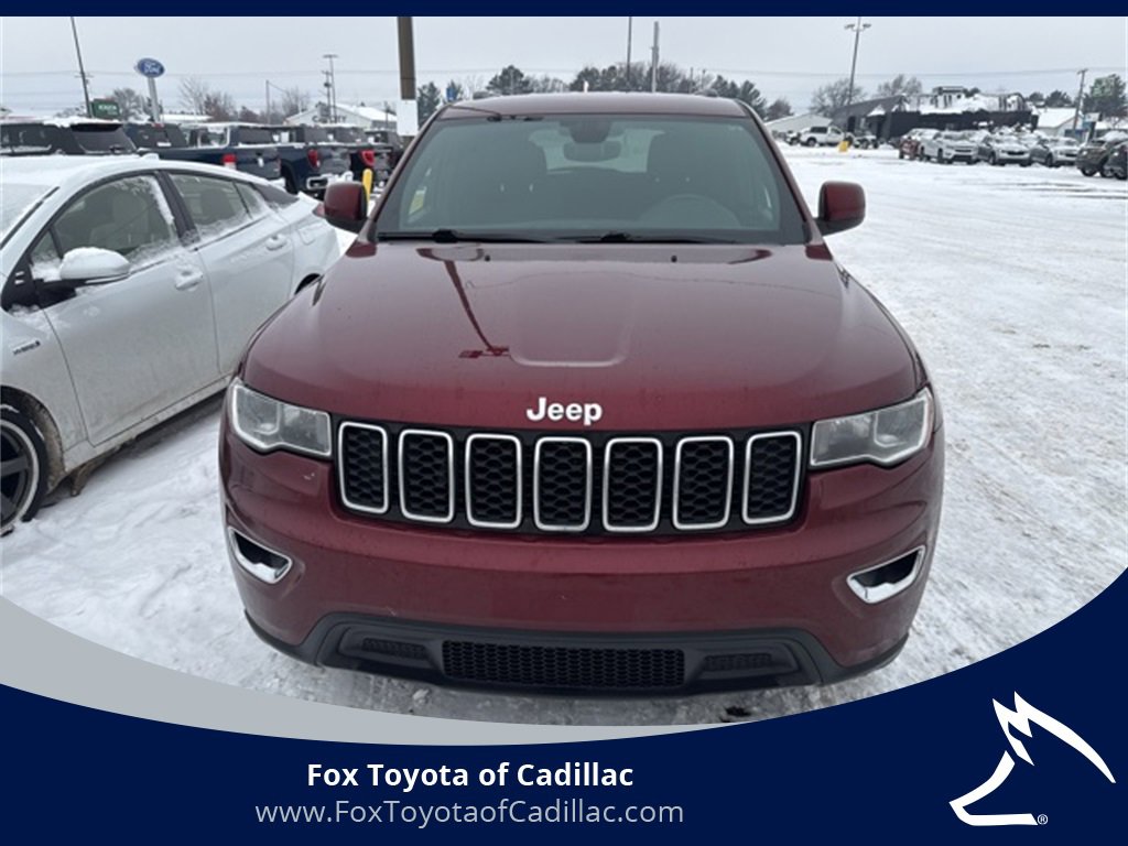 Used 2017 Jeep Grand Cherokee Laredo E with VIN 1C4RJFAG3HC854106 for sale in Cadillac, MI