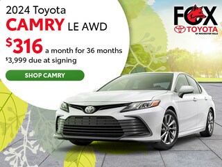 Toyota Camry Lease Deals | Fox Toyota of Rochester Hills