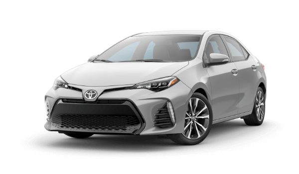 A silver 2019 Toyota Corolla