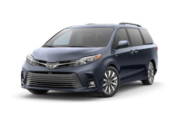 A 2019 Toyota Sienna XLE premium