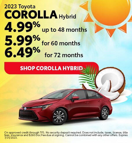 Toyota Lease Deals near Detroit | Toyota Specials