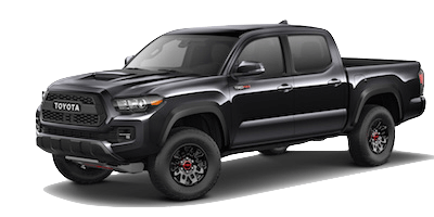 A black 2019 Toyota Tacoma TRD Pro