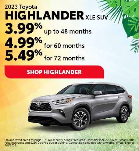 Toyota Lease Deals near Detroit | Toyota Specials