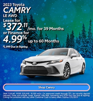 Toyota Camry Lease Deals | Fox Toyota of Rochester Hills