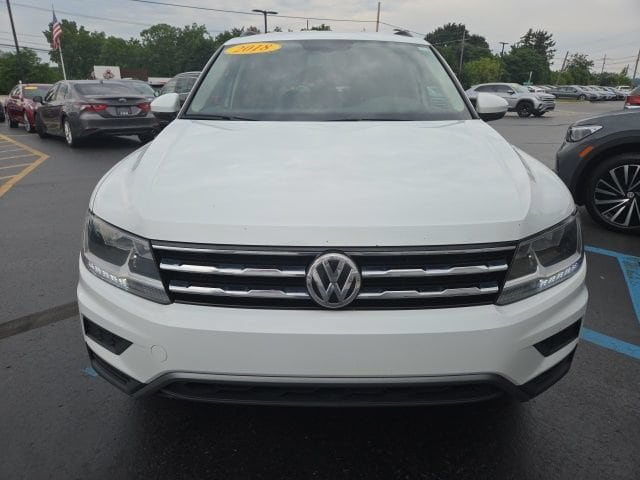 Used 2018 Volkswagen Tiguan SE with VIN 3VV2B7AX0JM203851 for sale in Rochester Hills, MI