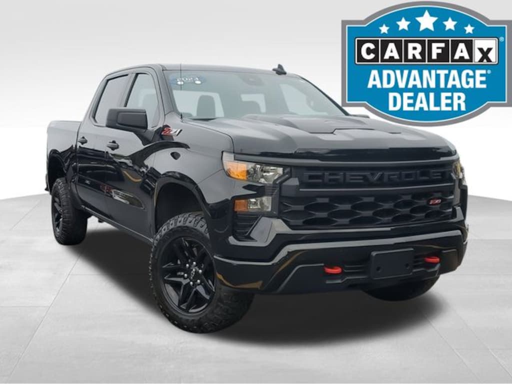 Used 2023 Chevrolet Silverado 1500 Custom Trail Boss Truck Crew Cab