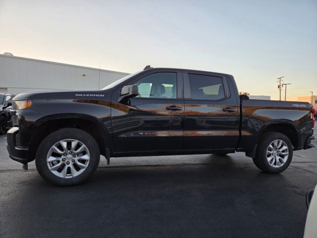 Used 2021 Chevrolet Silverado 1500 Custom Truck Crew Cab