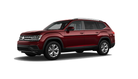 2019 VW Atlas V6 S with 4Motion A red 2019 VW Atlas V6 S with 4Motion