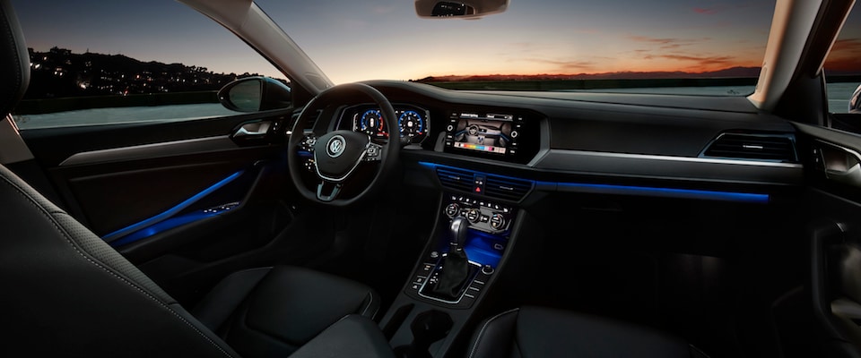 The dashboard of a 2019 Volkswagen Jetta
