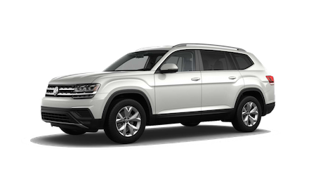 2019 VW Atlas S A white 2019 VW Atlas S