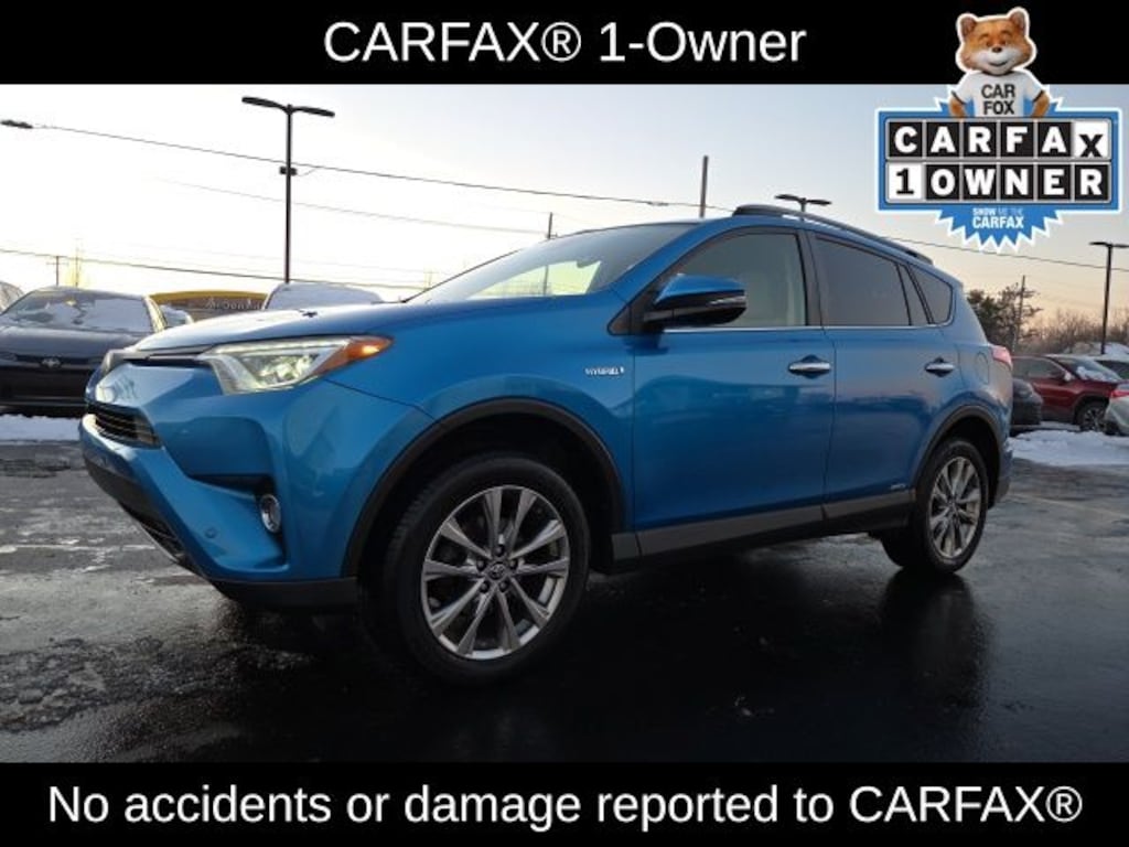 Used 2017 Toyota RAV4 Hybrid Limited SUV