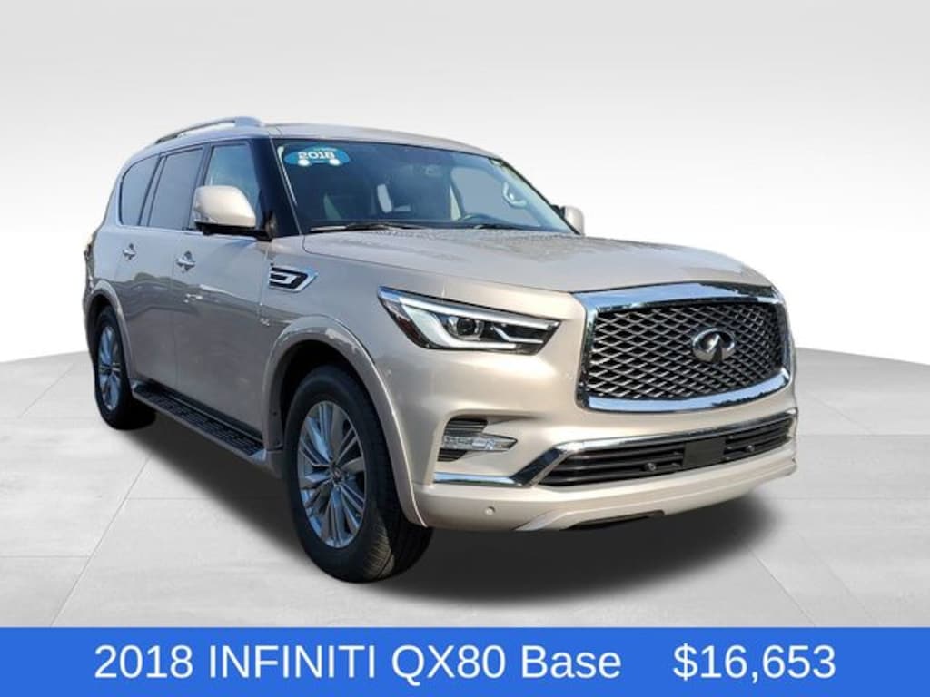 Used 2018 INFINITI QX80  SUV