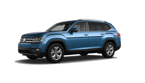 2019 VW Atlas V6 SE A blue 2019 VW Atlas V6 SE
