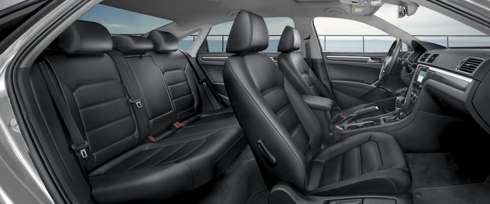 2019 Volkswagen Passat Interior The seating arraingement on the 2019 Volkswagen Passat