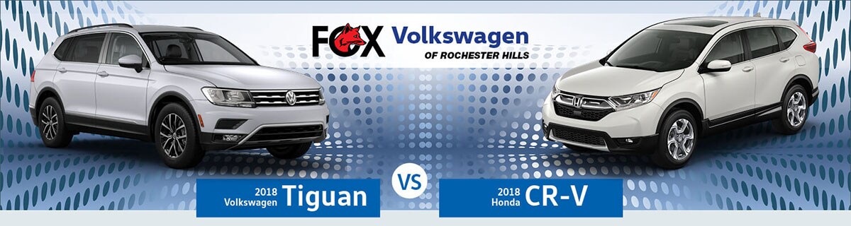 2018 Volkswagen Tiguan vs 2018 Honda CR-V