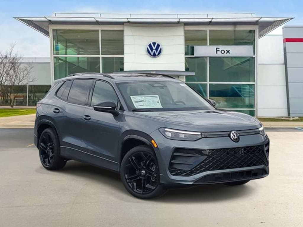 New 2026 Volkswagen Tiguan 2.0T SE R-Line Black SUV