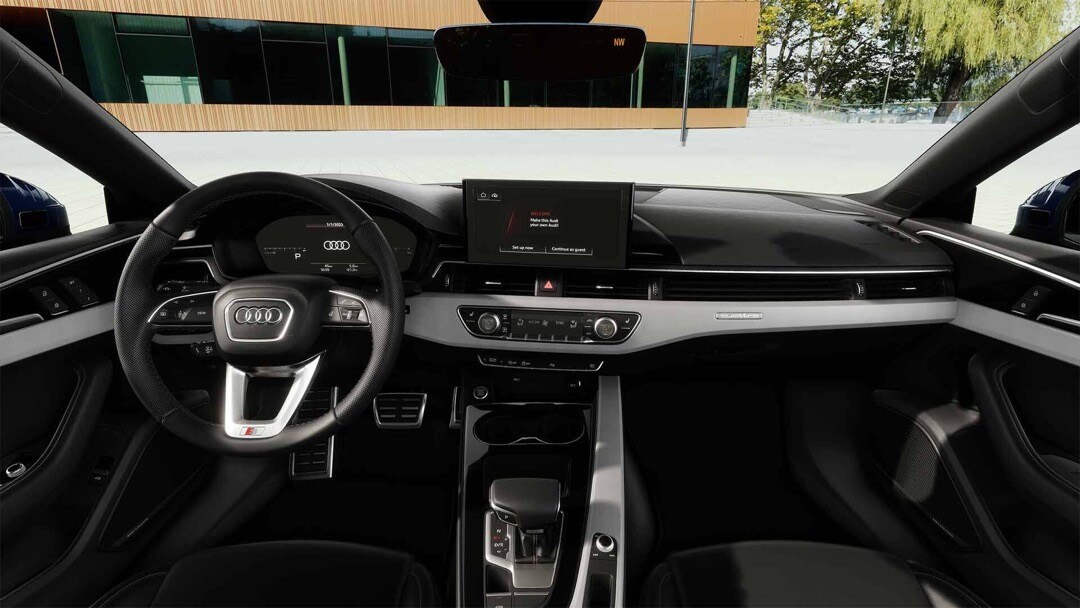 Le cockpit de l'Audi A5 Sportback.