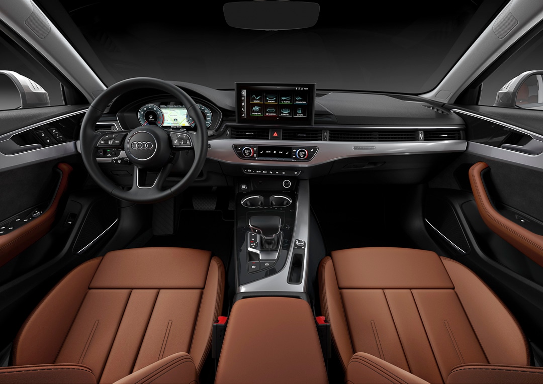 Intérieur avant du Audi A4 Berline.
