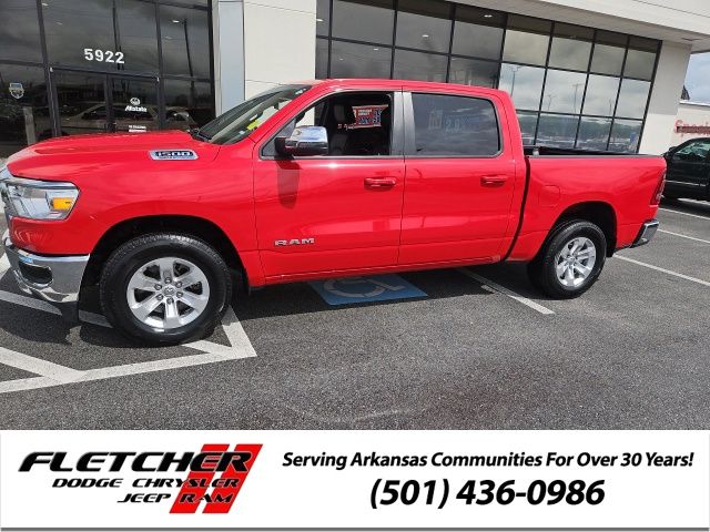 Used 2024 RAM Ram 1500 Pickup Laramie with VIN 1C6RREJT7RN219306 for sale in Little Rock