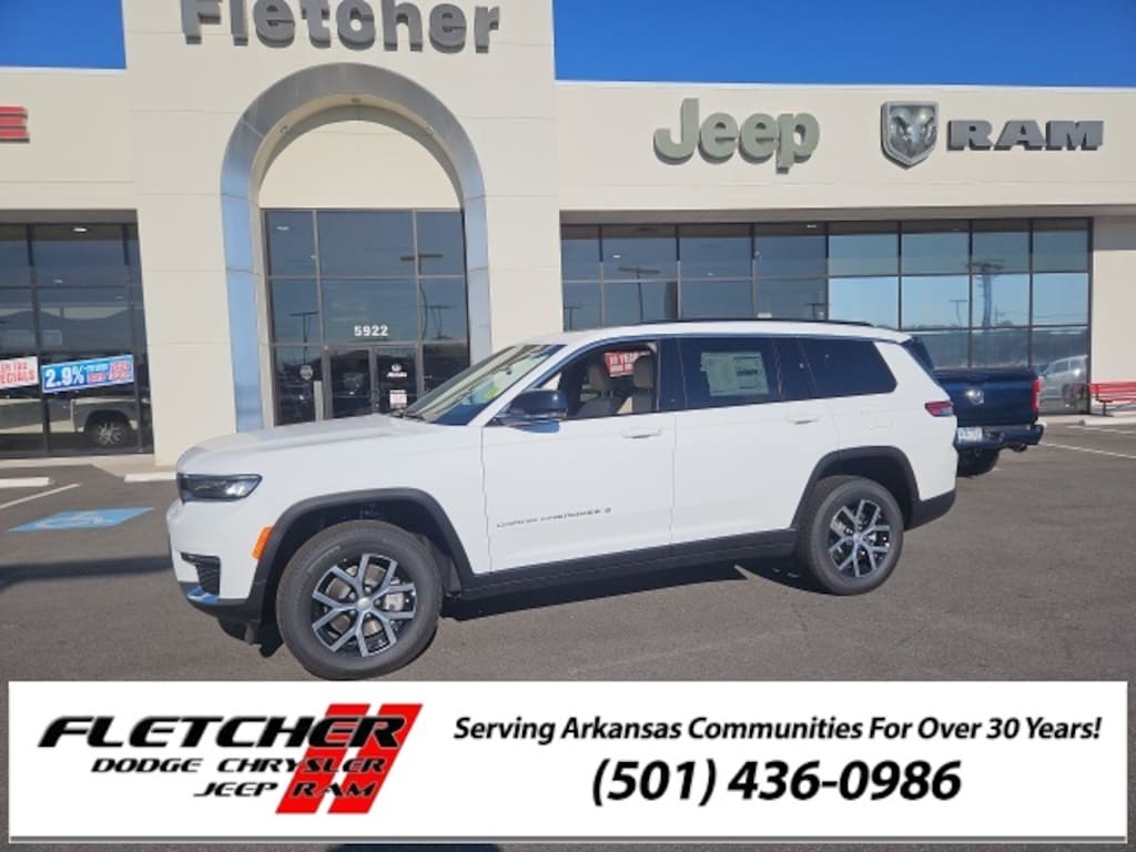 New 2025 Jeep Grand Cherokee L LIMITED 4X4 Sport Utility