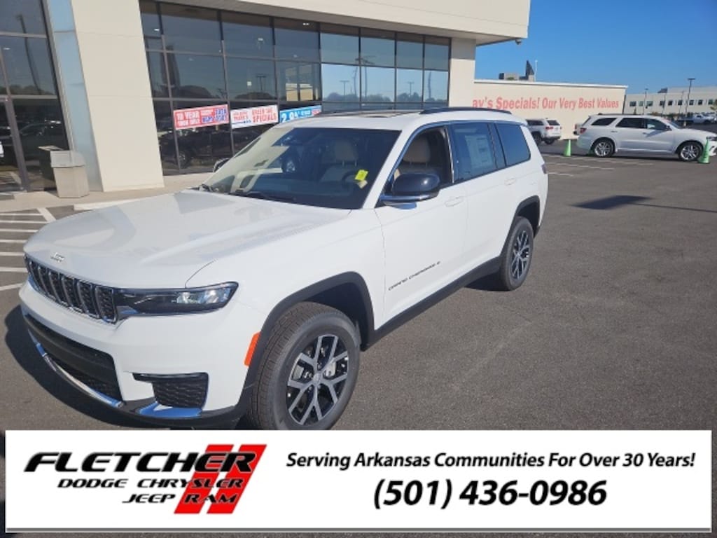 New 2025 Jeep Grand Cherokee L LIMITED 4X4 Sport Utility