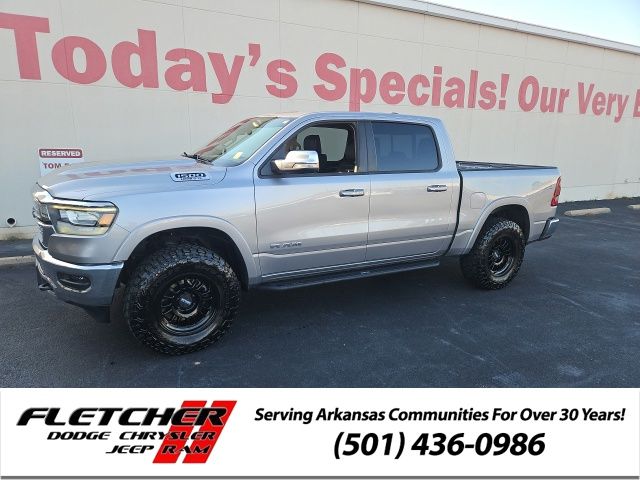 Used 2020 RAM Ram 1500 Pickup Laramie with VIN 1C6SRFJT8LN361775 for sale in Little Rock