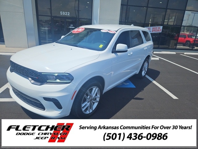 Used 2022 Dodge Durango GT with VIN 1C4RDJDG9NC220249 for sale in Sherwood, AR