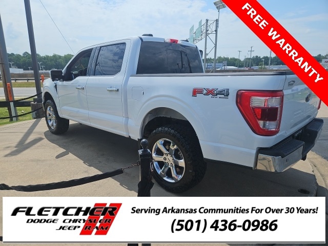 Certified 2022 Ford F-150 Lariat with VIN 1FTFW1E5XNFA05178 for sale in Little Rock