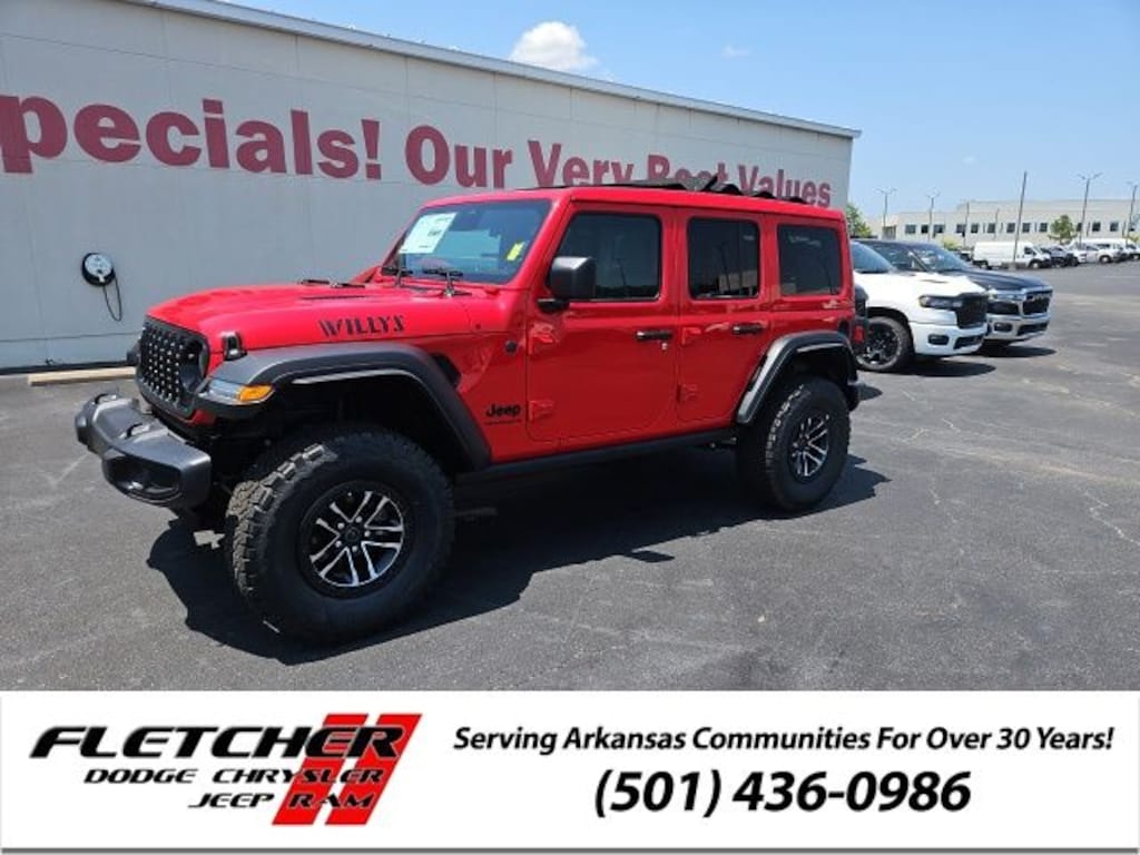 New 2026 Jeep Wrangler 4-DOOR WILLYS Sport Utility