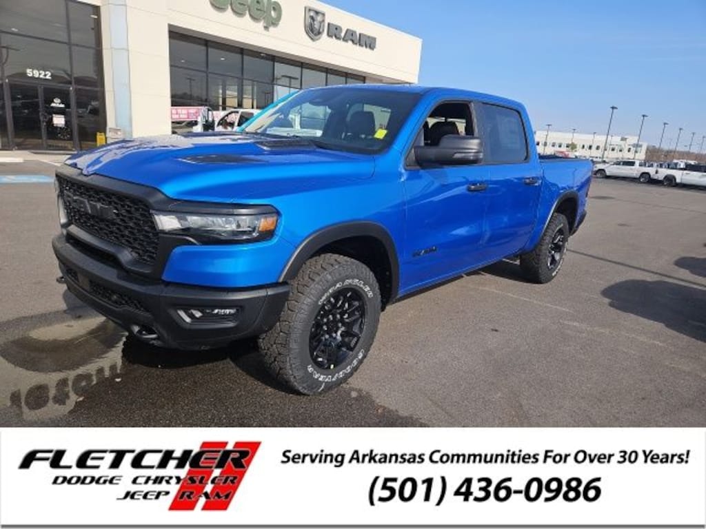 New 2026 Ram 1500 REBEL CREW CAB 4X4 5'7 BOX Pickup